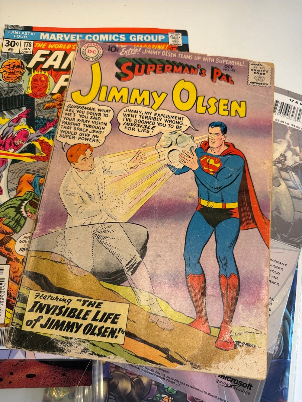 DC comic Selection of vintage DC comic books